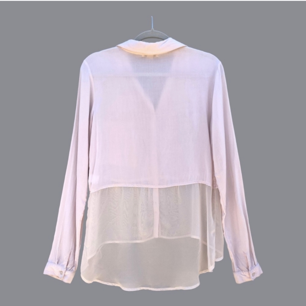 ✨50% OFF✨ Anthropologie Bar III light pink button down - Picture 4 of 8